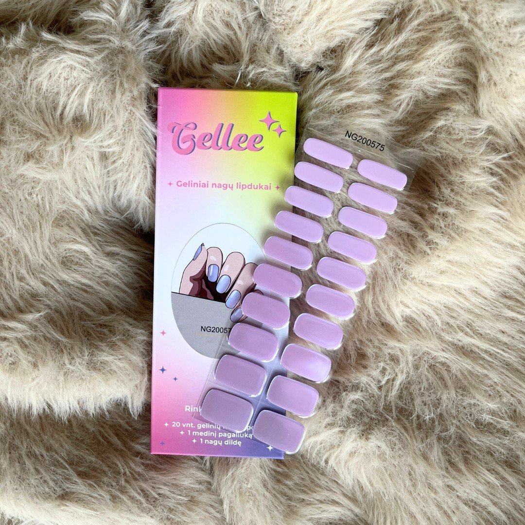 Icy Lavender Glaze Gellee